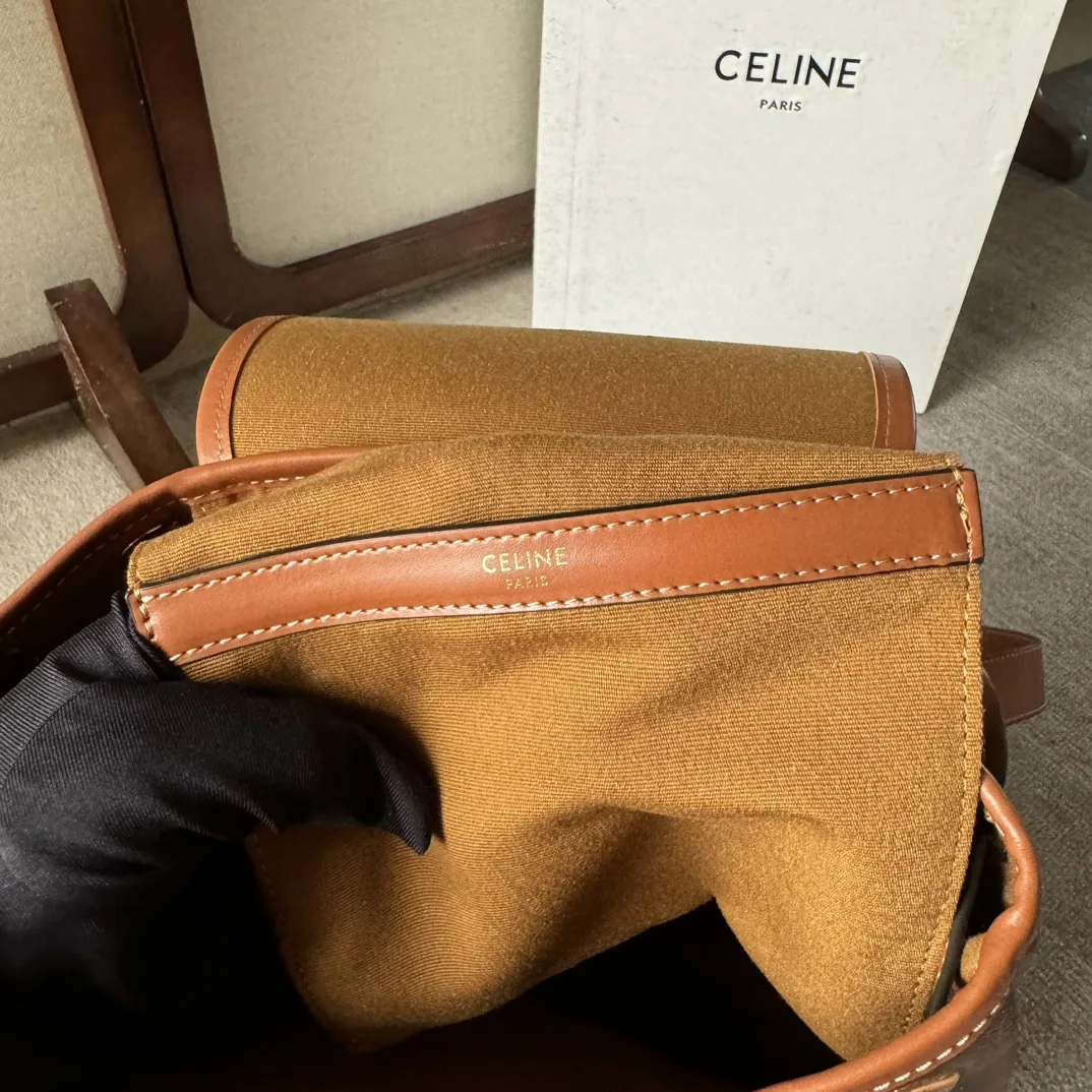 Celine Folco Triomphe Canvas Backpack product photo from LabelPicks