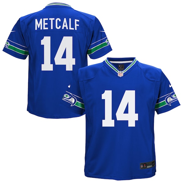 DK Metcalf Seattle Seahawks Nike Toddler Game Jersey - Royal