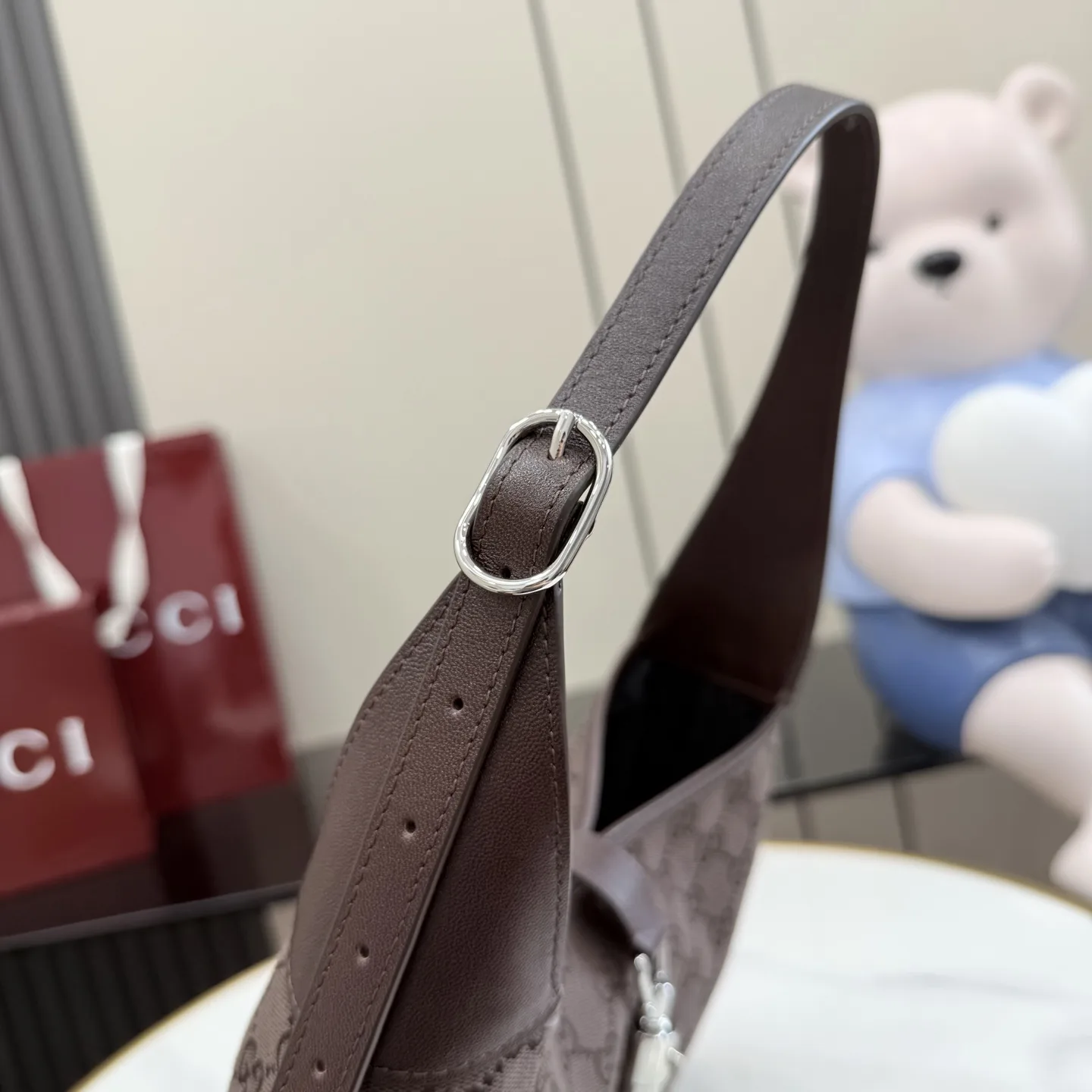 Gucci Brown Jackie Quilted Leather Shoulder Bag product photo from LabelPicks