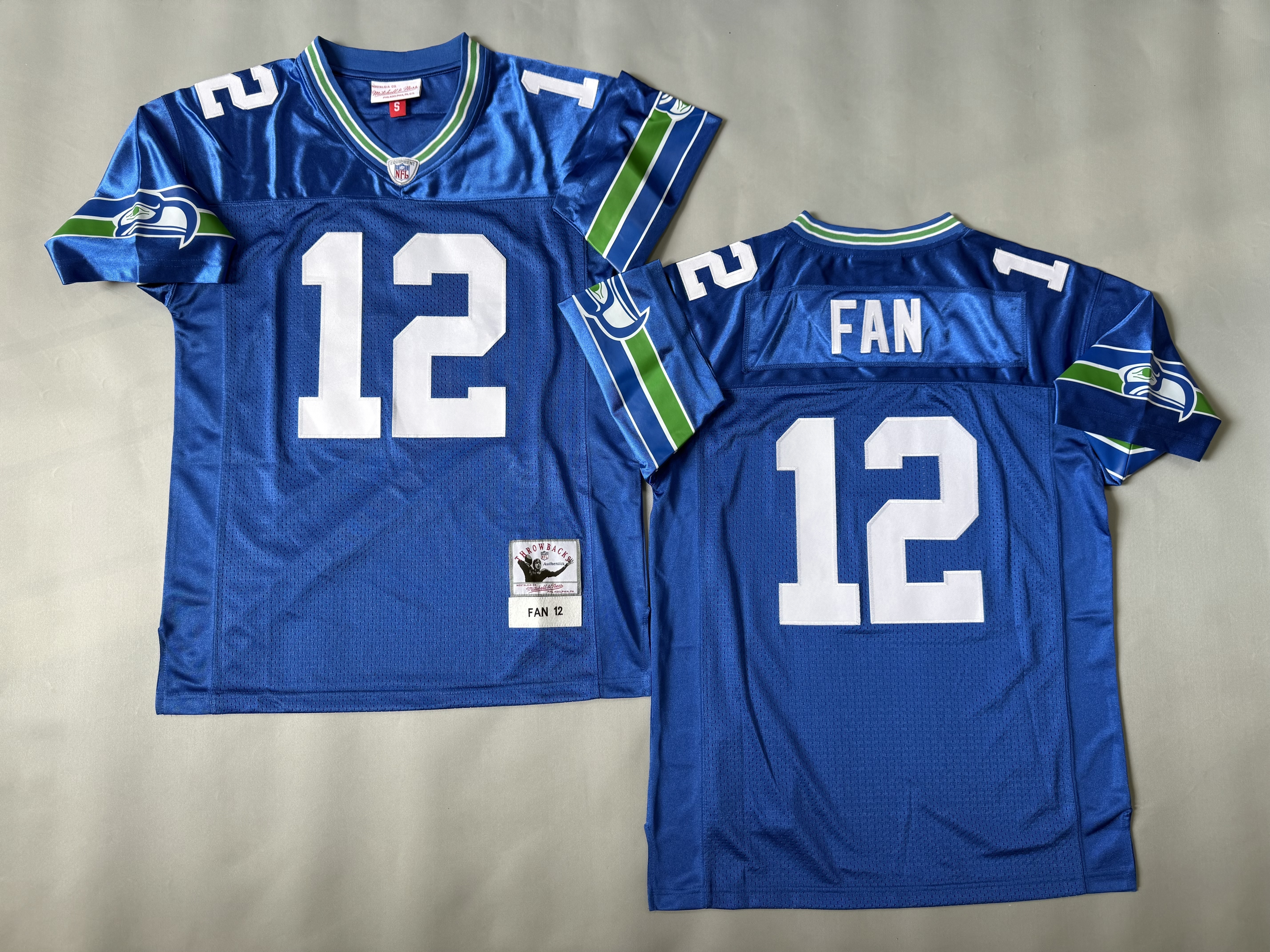 12th Fan Seattle Seahawks Authentic Throwback Retired Player Jersey