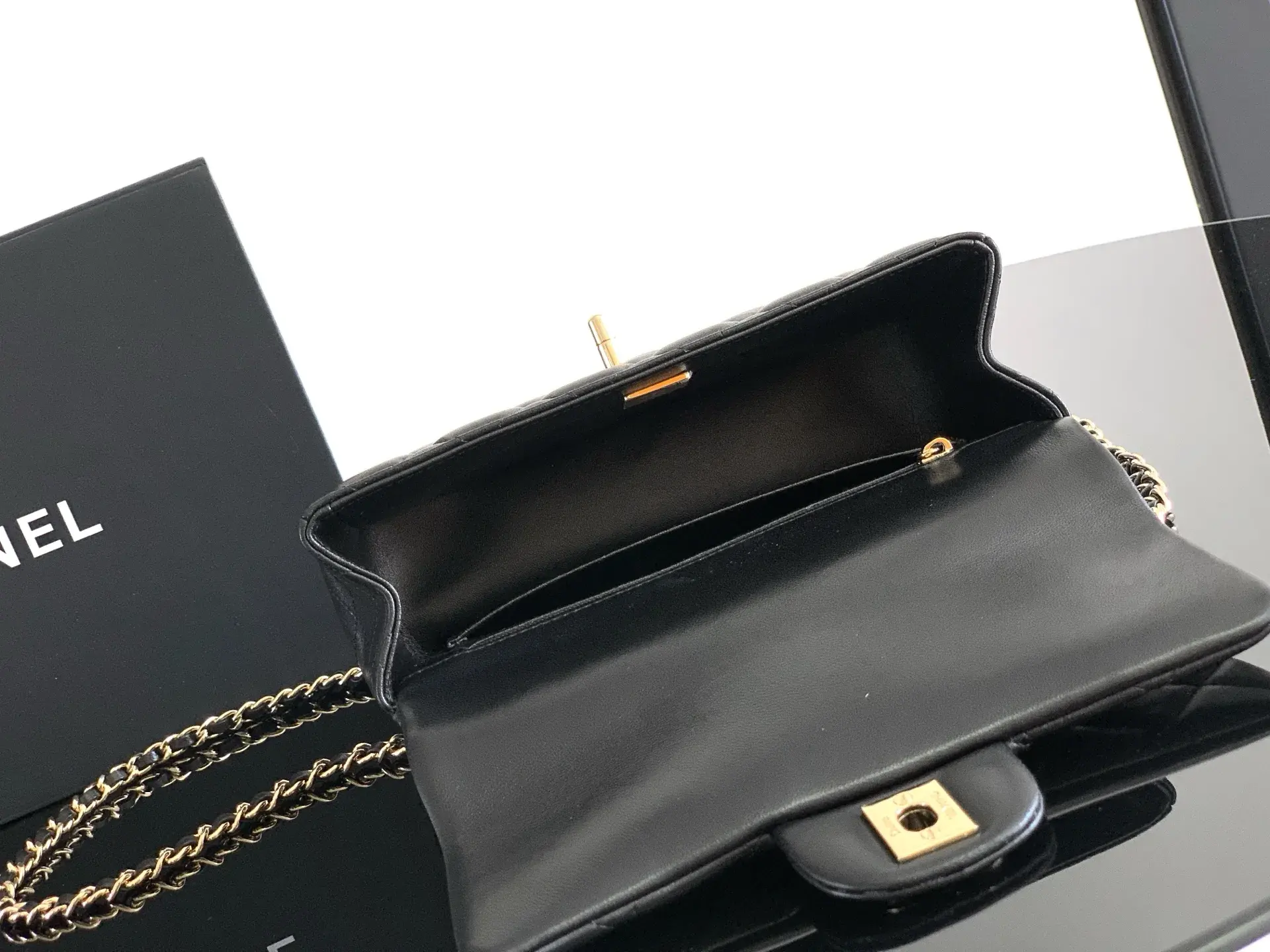 Chanel Lambskin Classic Flap Crossbody Bag product photo from LabelPicks