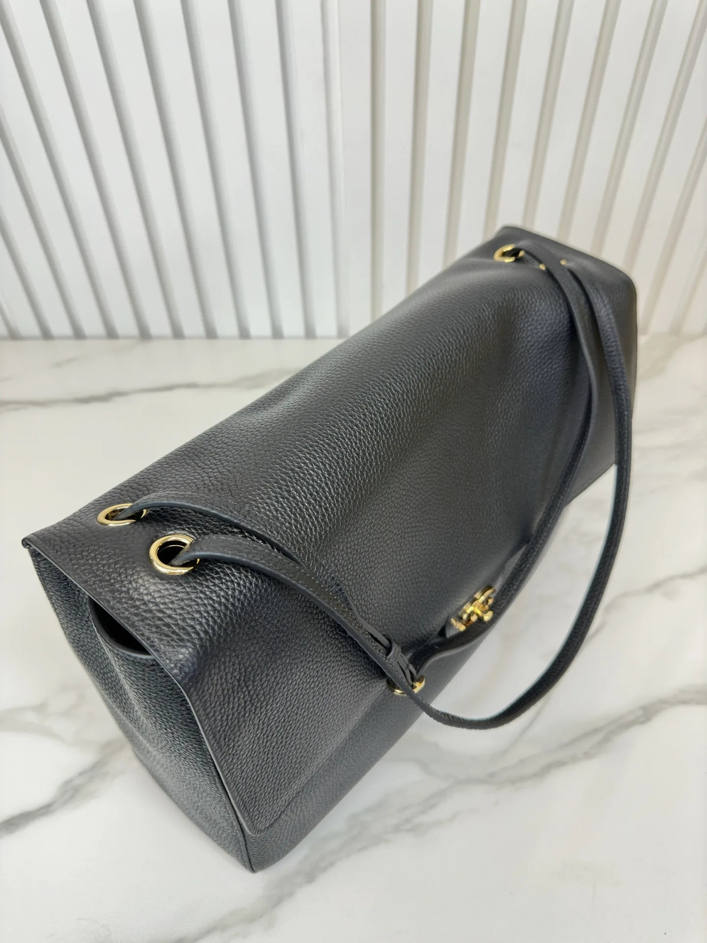 Chanel Grained Leather Classic Flap Shoulder Bag product photo from LabelPicks