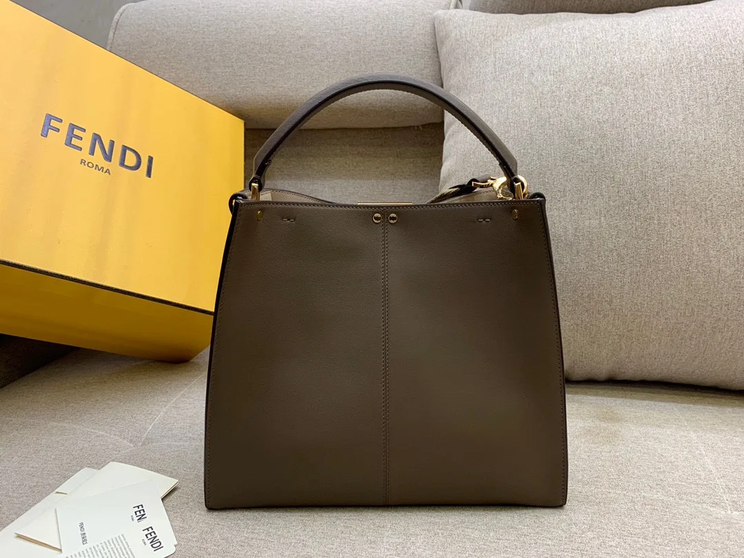Fendi Calfskin Peekaboo X-Lite Tote Bag product photo from LabelPicks