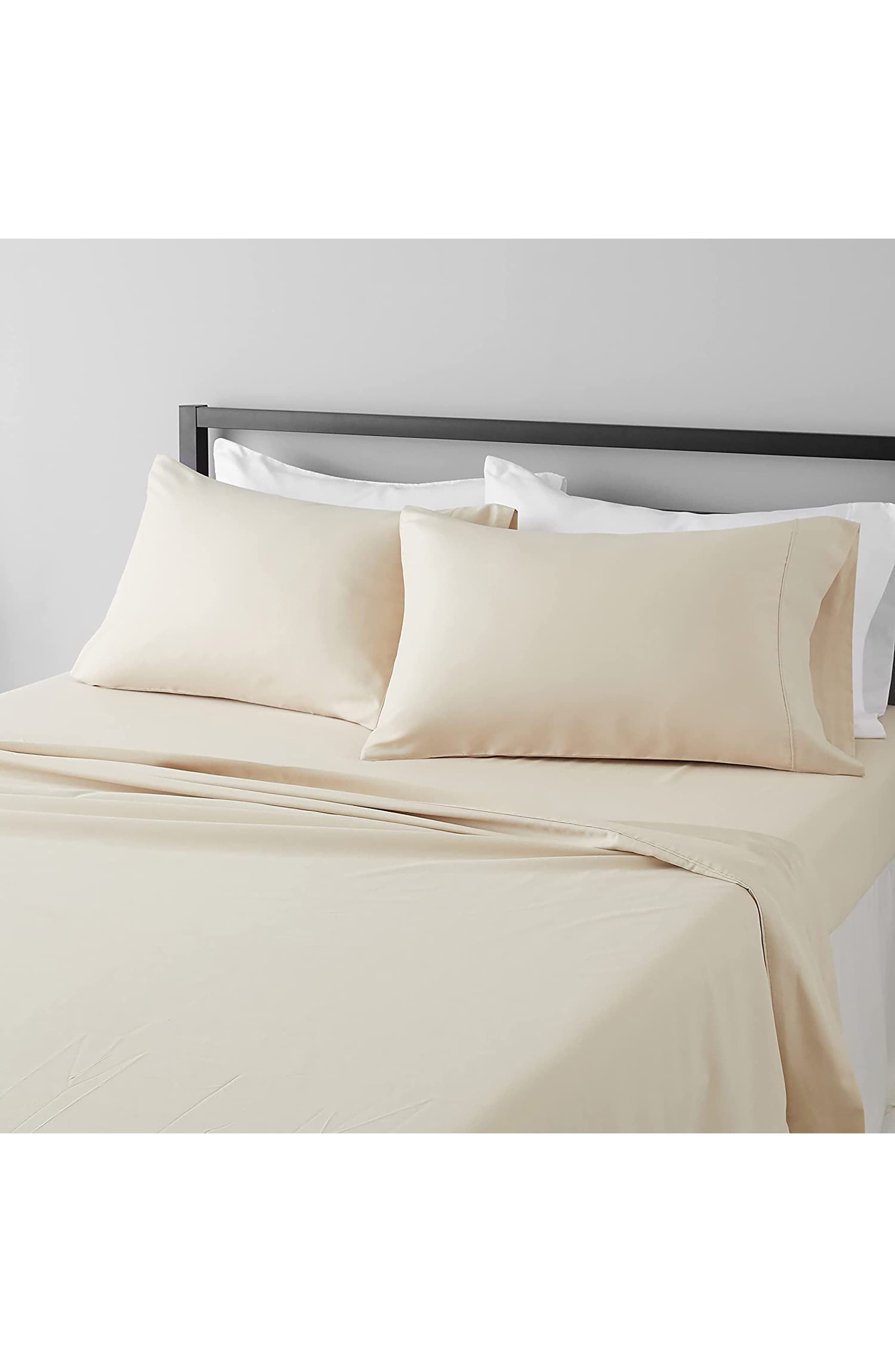 J AND V TEXTILES 1000 Thread Count Luxe Egyptian Cotton Sheet Set