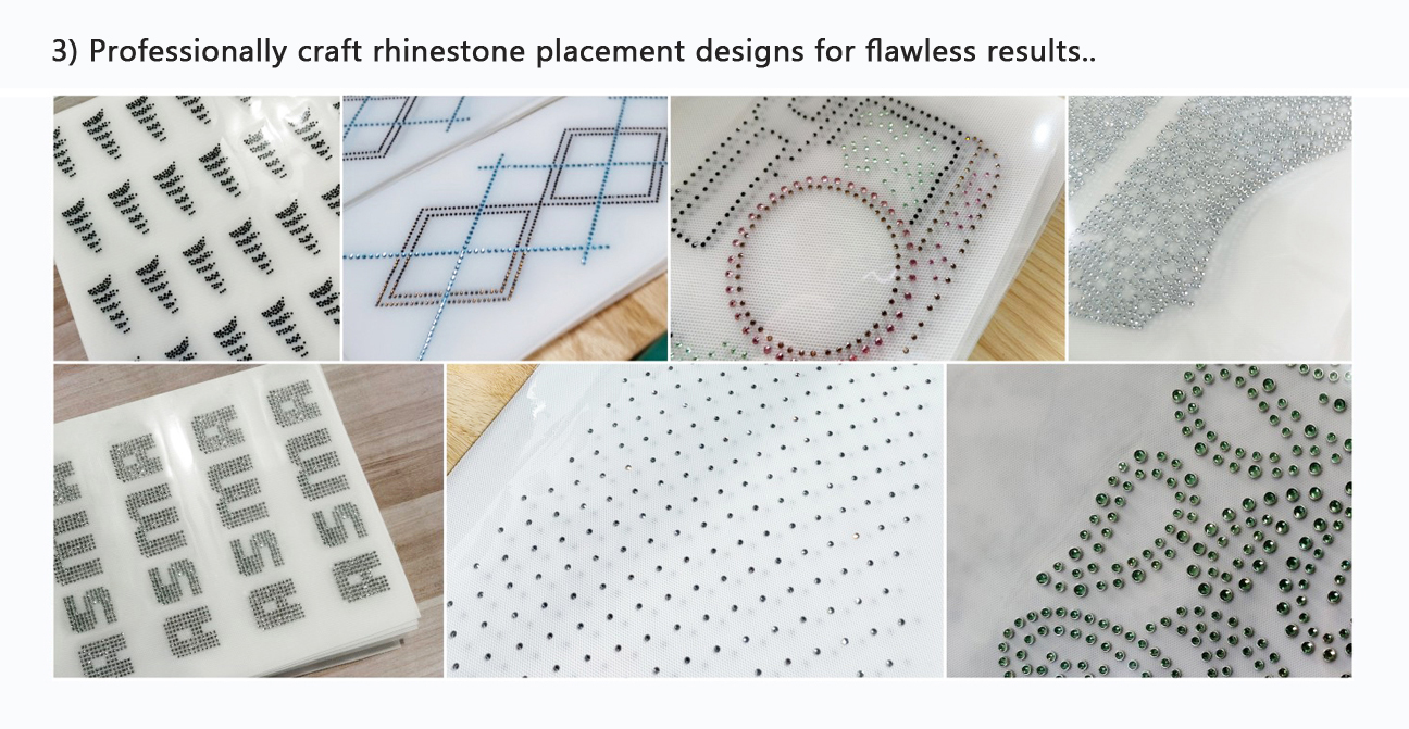 Rhinestone Transfer Pattern Output