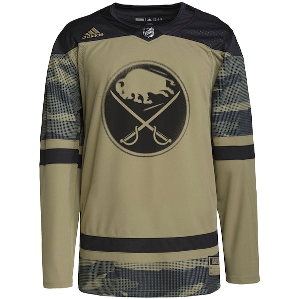 Buffalo Sabres adidas Military Appreciation Team Authentic Practice Jersey - Camo