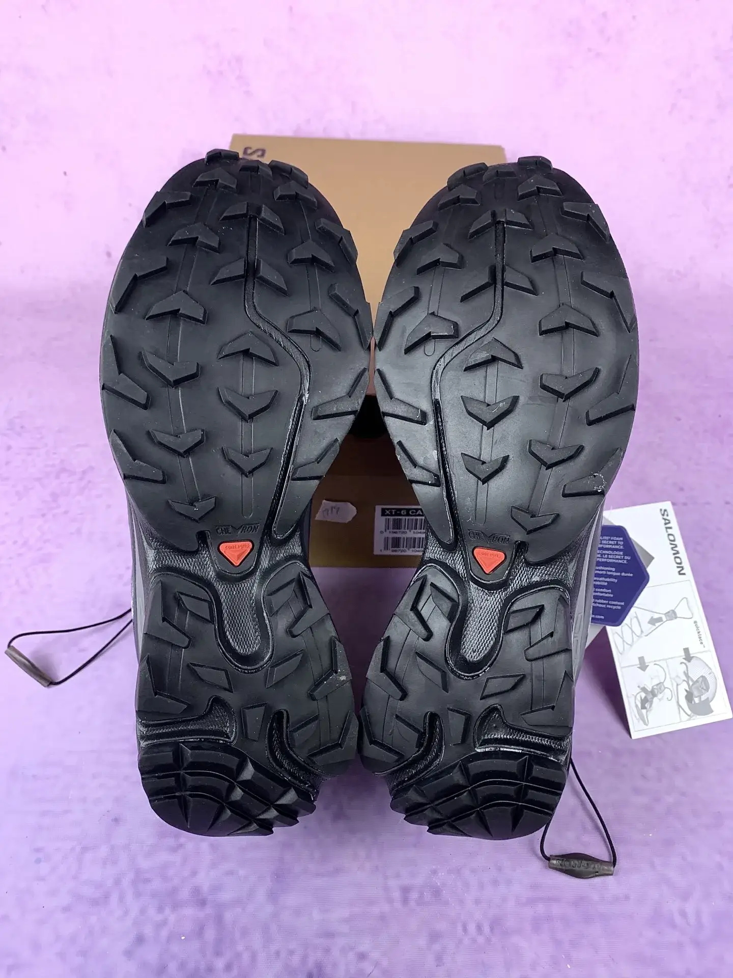 Salomon XT-6 Camo “Black Asphalt Castlerock” Shoes product photo from LabelPicks