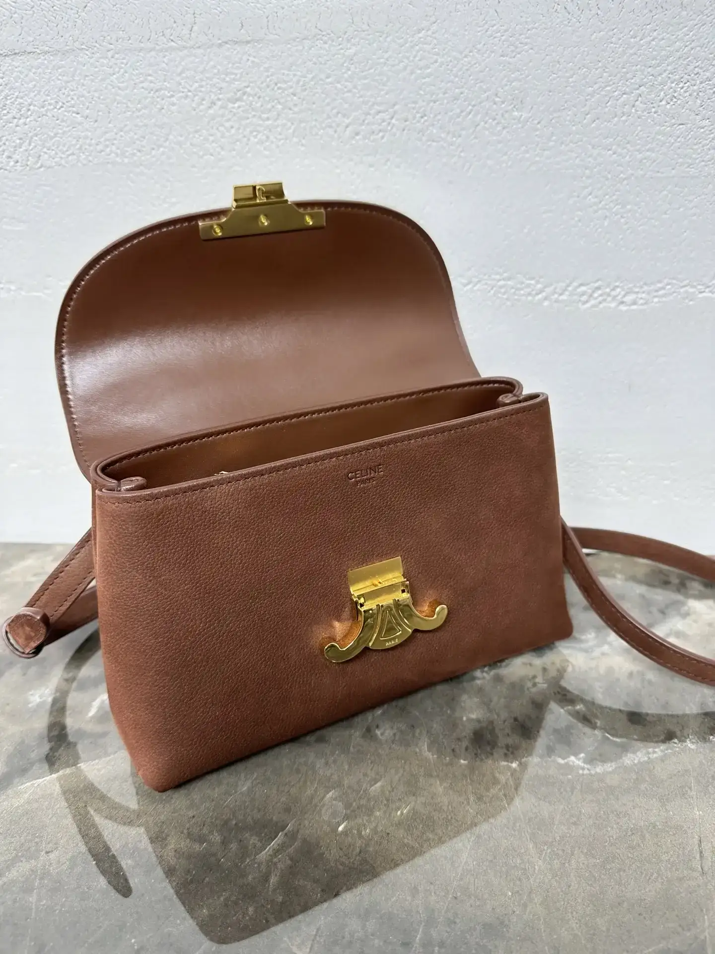 Celine Teen Nino Lambskin Crossbody Bag product photo from LabelPicks
