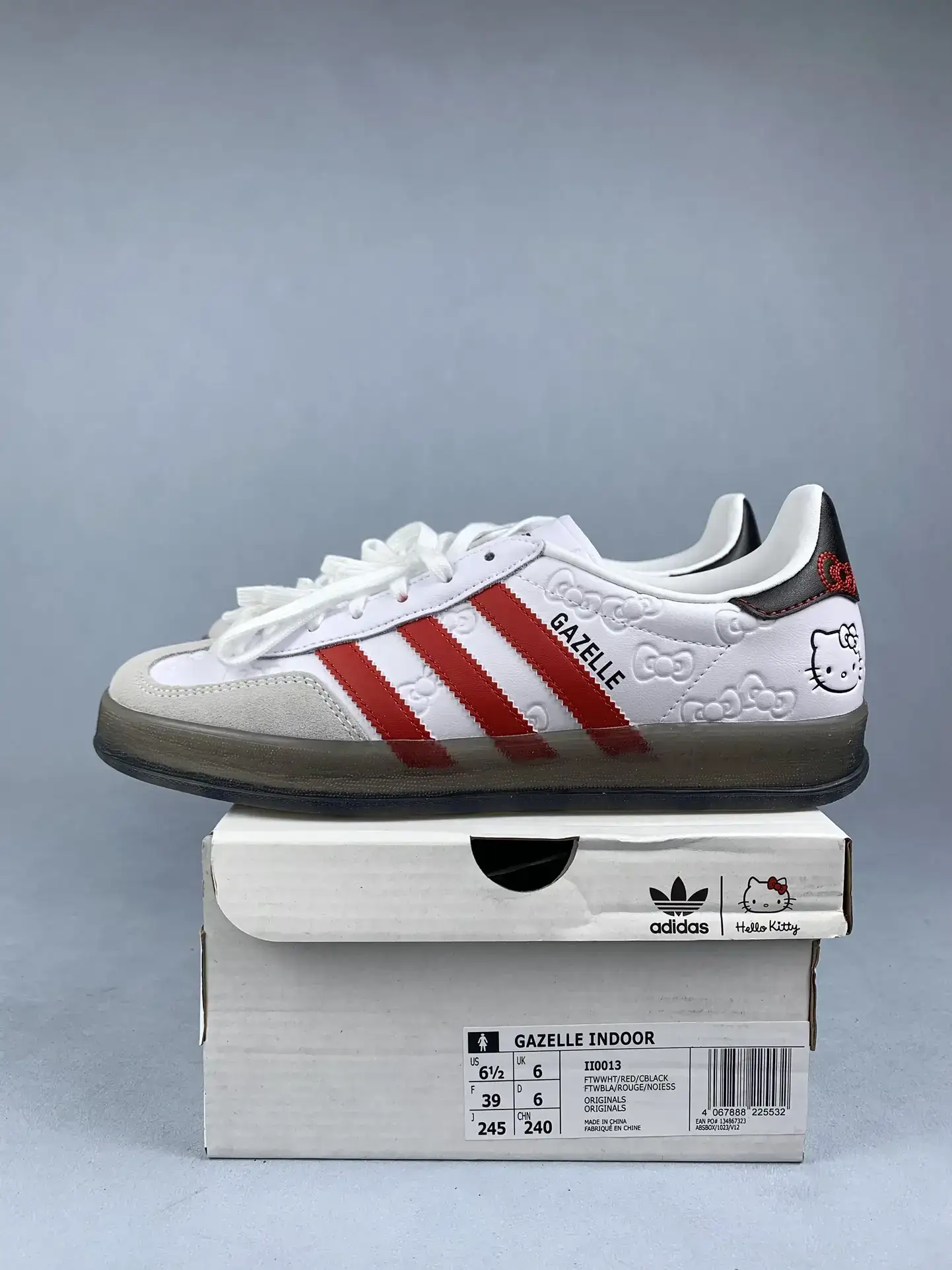 Hello Kitty x adidas Gazelle Indoor 50th Anniversary Shoes product photo from LabelPicks