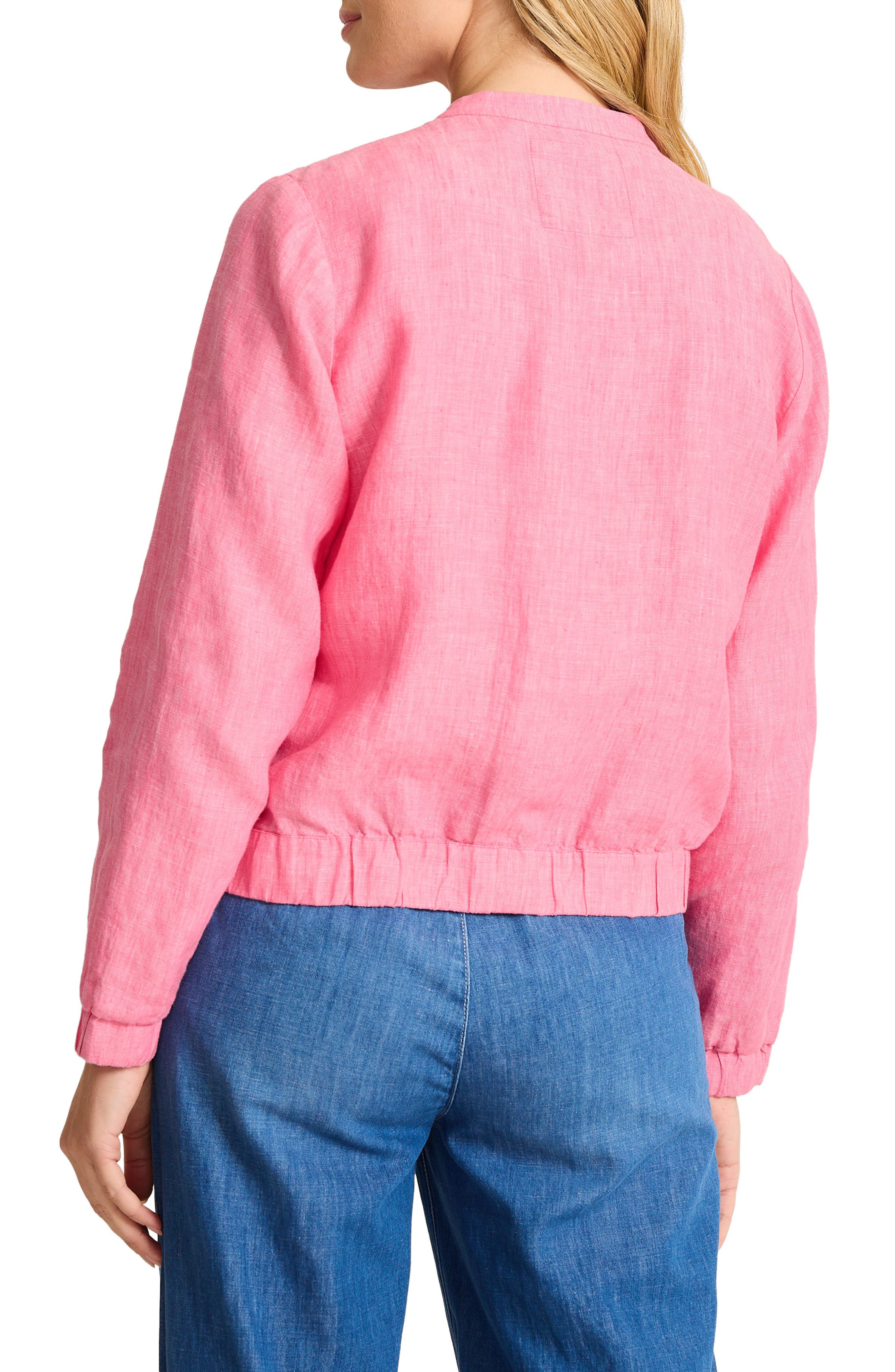 Tommy Bahama Linen Bomber Jacket