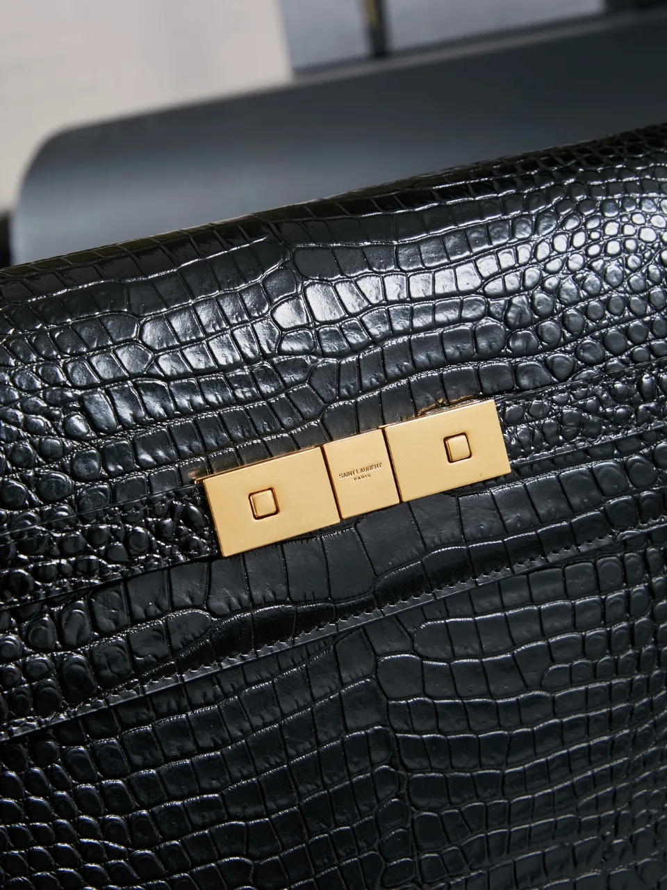 Fendi Black Baguette Calfskin Shoulder Bag product photo from LabelPicks