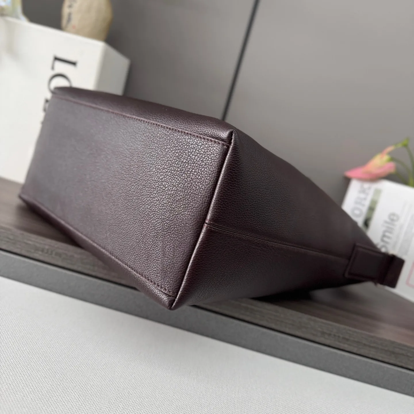 Loewe Grained Leather Shoulder Bag product photo from LabelPicks