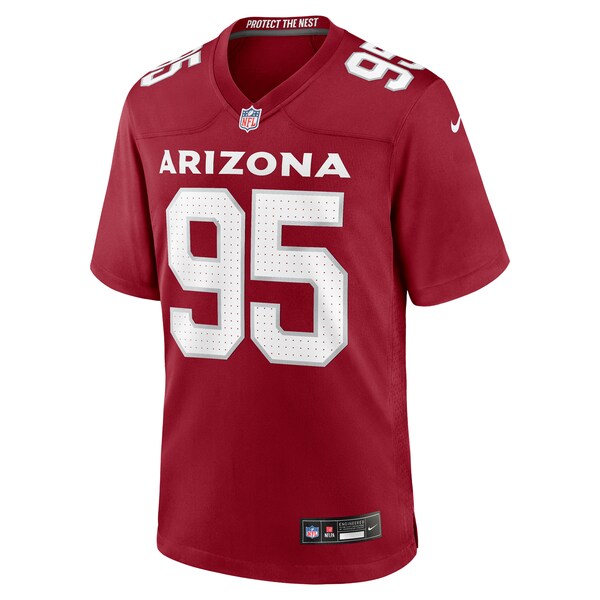 Khyiris Tonga Arizona Cardinals Nike Team Game Jersey -  Cardinal
