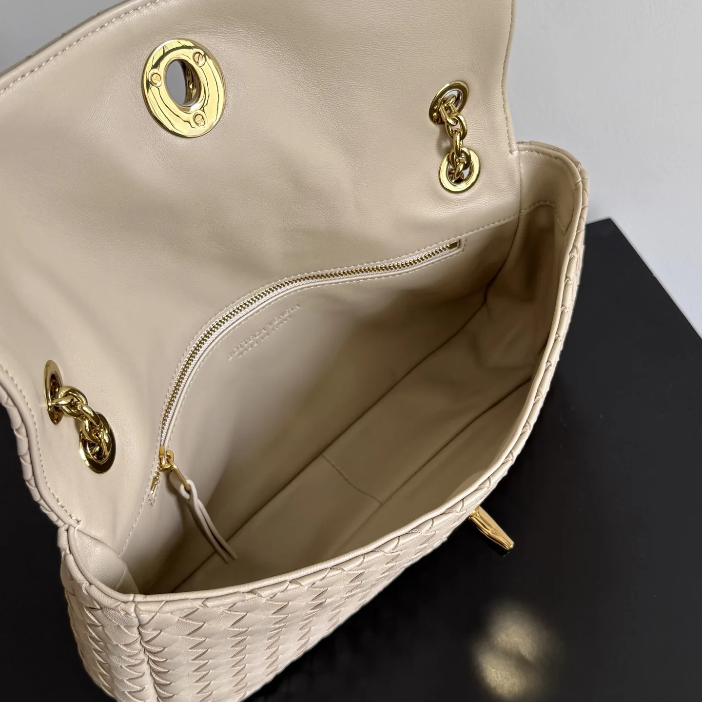 Bottega Veneta Intrecciato Woven Leather Shoulder Bag product photo from LabelPicks