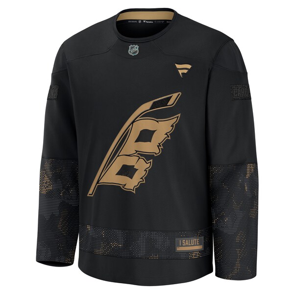 Carolina Hurricanes  2024 Military Appreciation Practice Jersey - Black