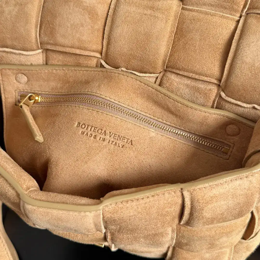 Bottega Veneta Cassette Intrecciato Woven Leather Shoulder Bag product photo from LabelPicks