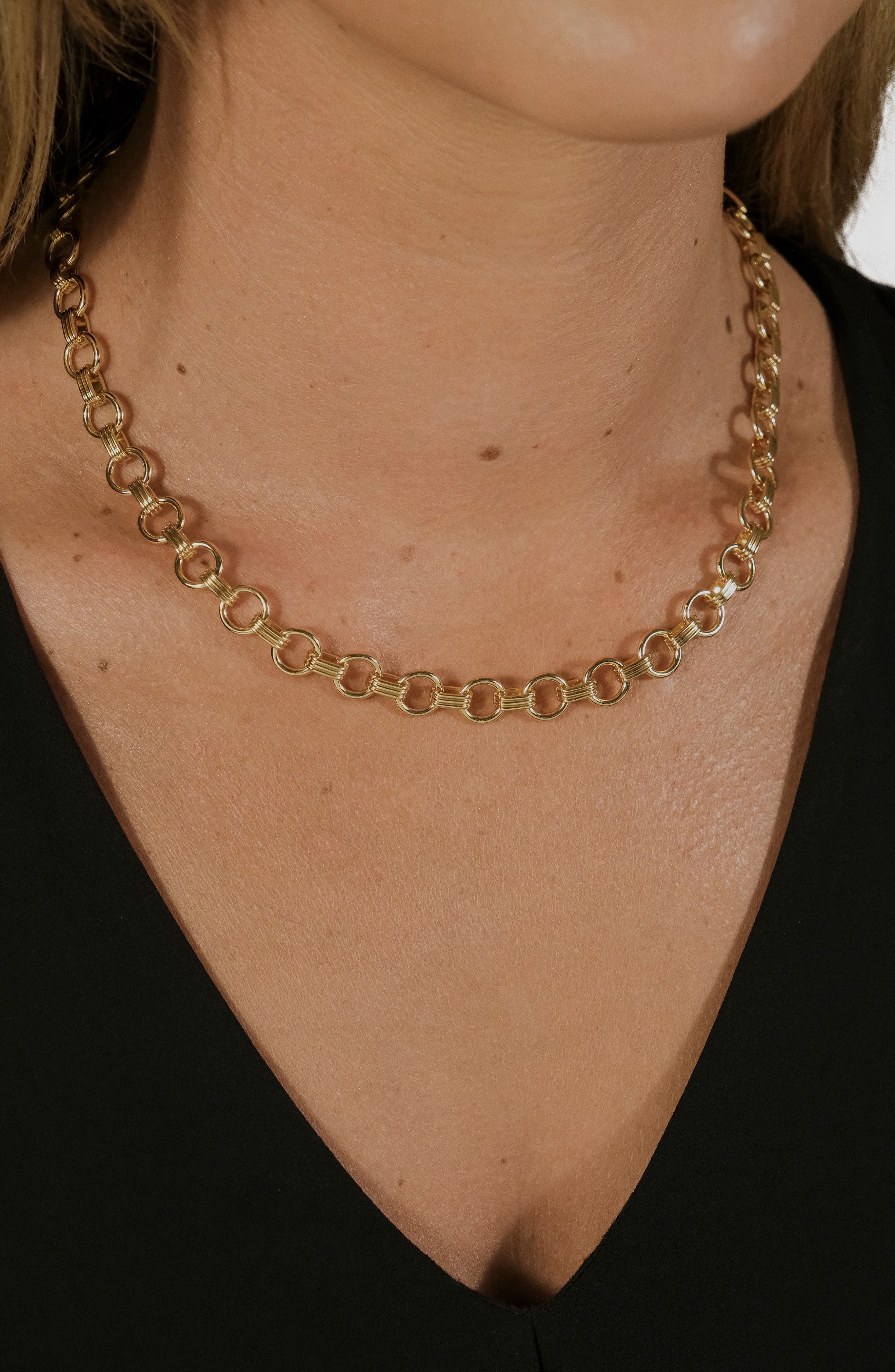 Sterling Forever Rhys Chunky Chain Necklace