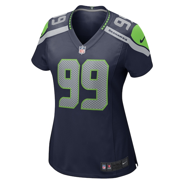 Carl Davis Jr. Seattle Seahawks Nike Women's  Game Jersey -  Navy