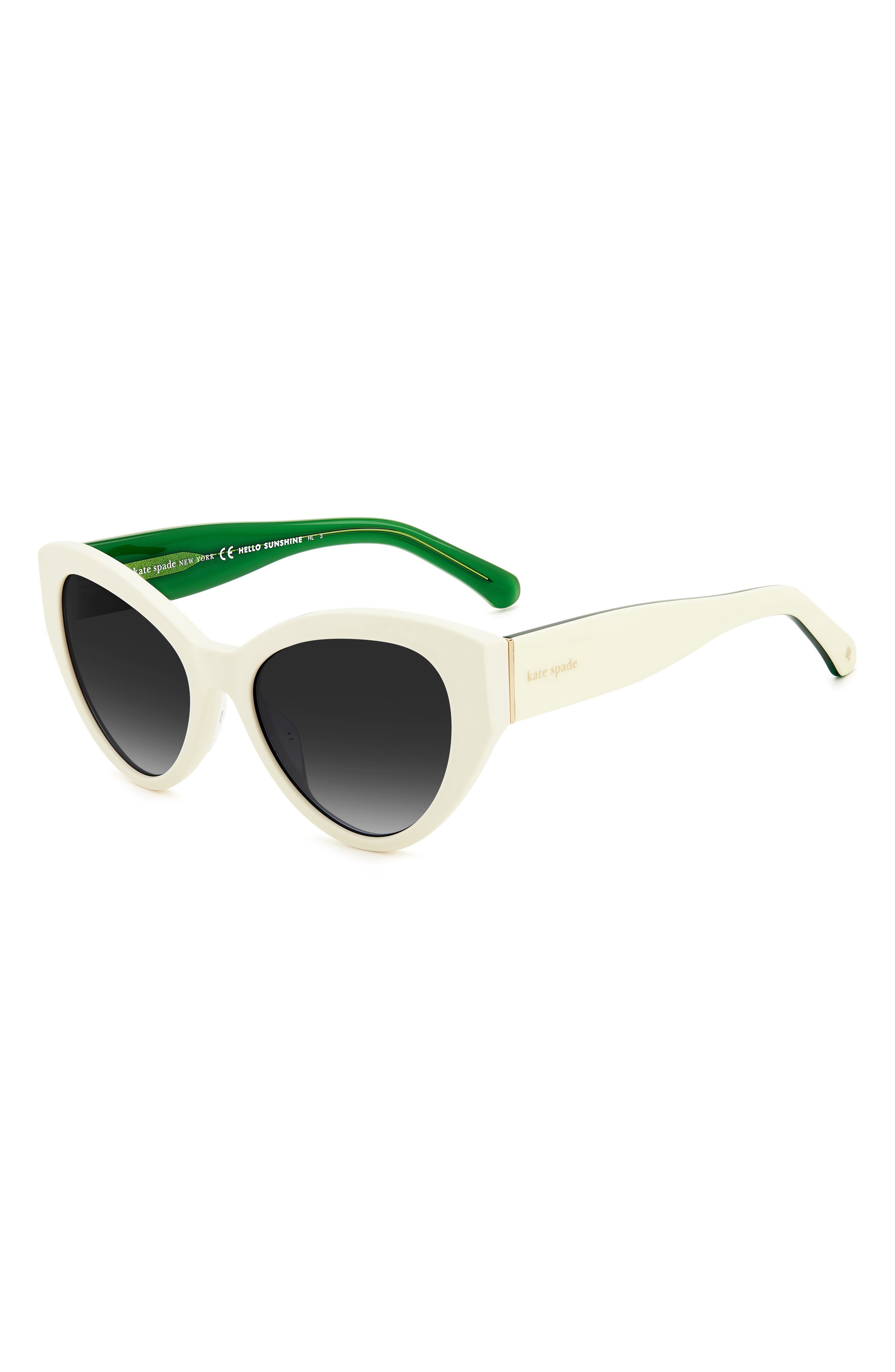 Kate Spade New York paisleigh 55mm gradient cat eye sunglasses