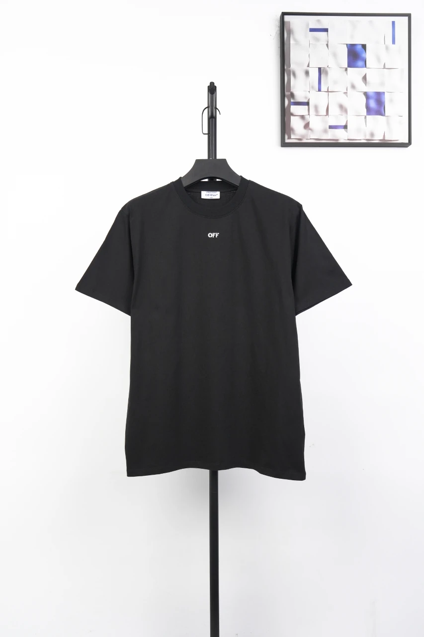 Off-White Black Tonal Arrow Embroidered T-Shirt product photo from LabelPicks