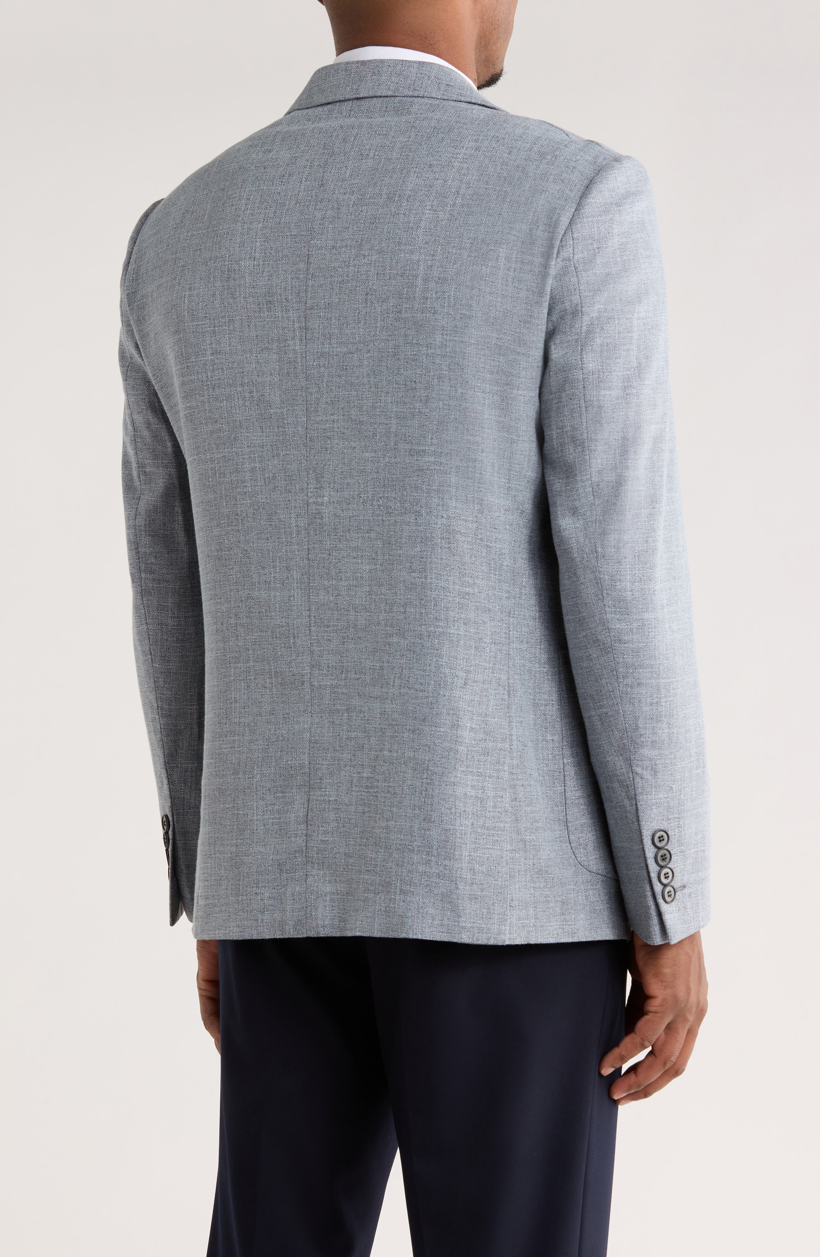TOM BAINE Textured Two-Button Sport Coat