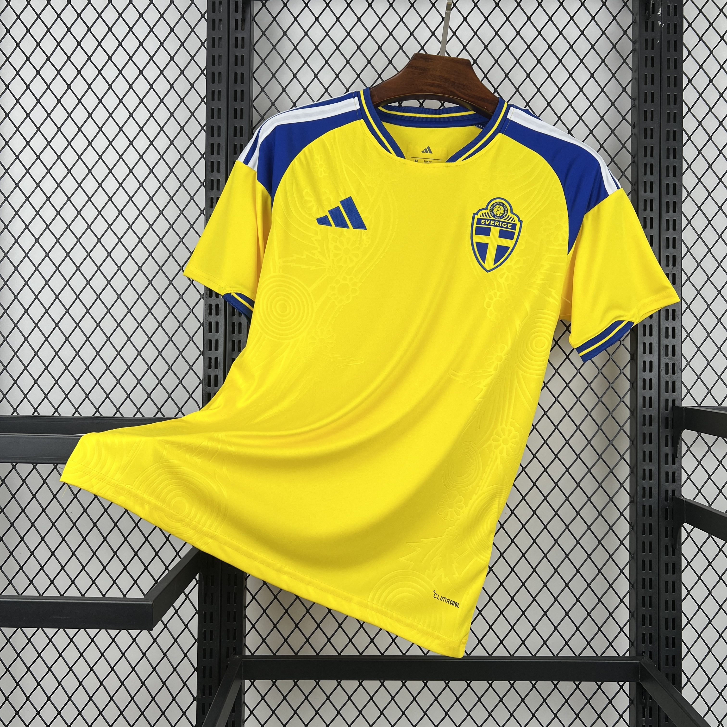 Mens Sweden 2026 World Cup Home Jersey
