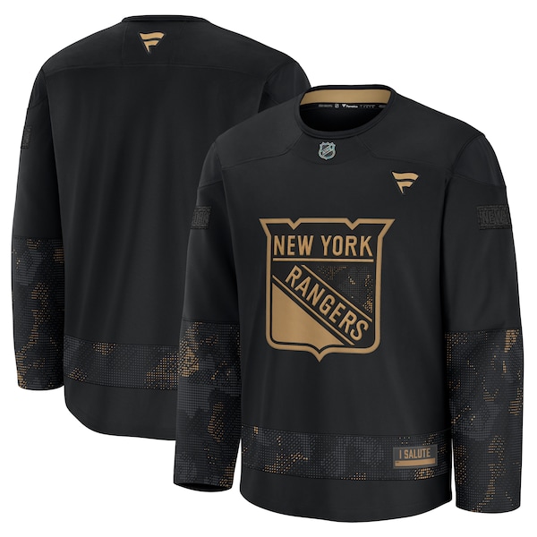New York Rangers  2024 Military Appreciation Practice Jersey - Black