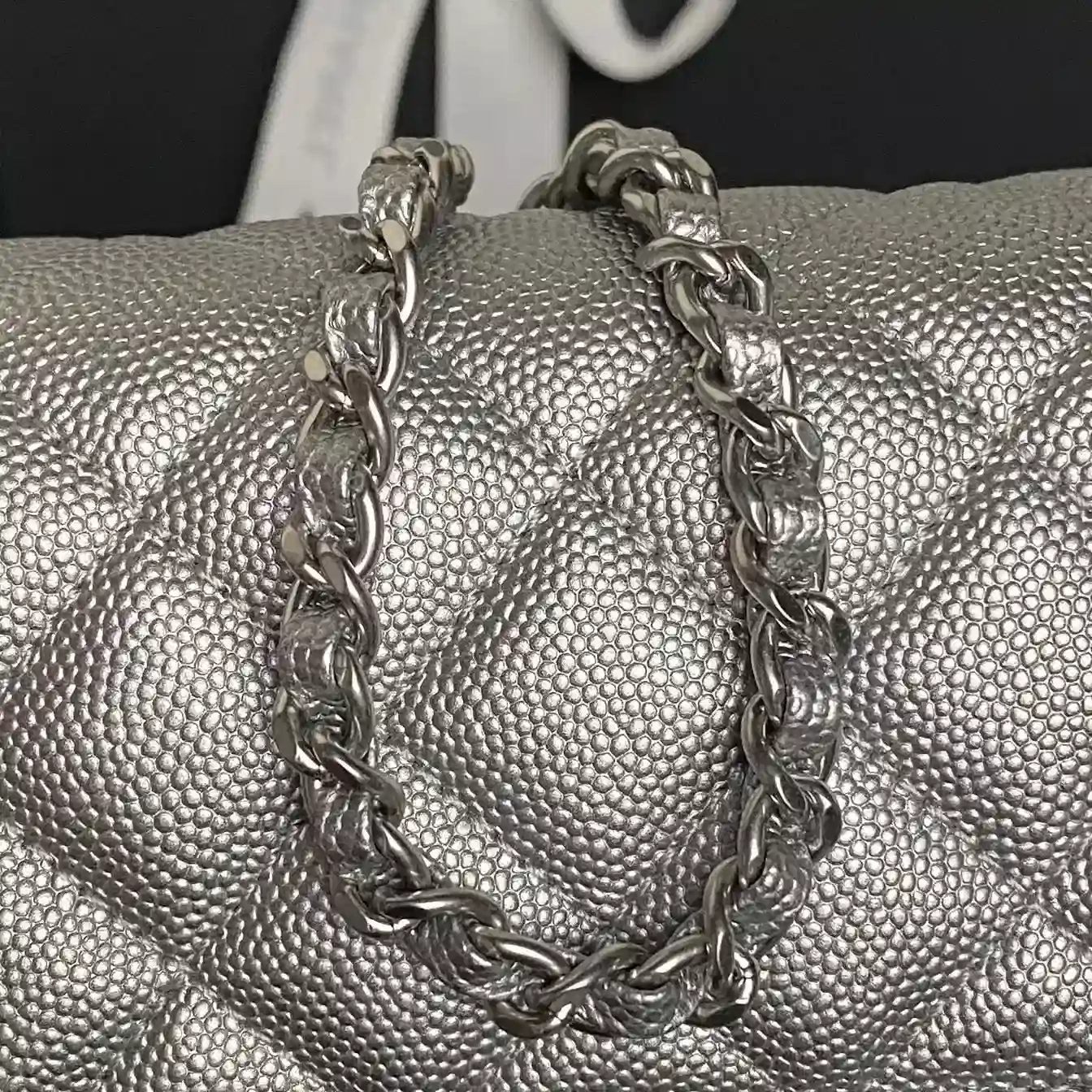 Chanel Gold Classic Flap Calfskin Shoulder Bag product photo from LabelPicks