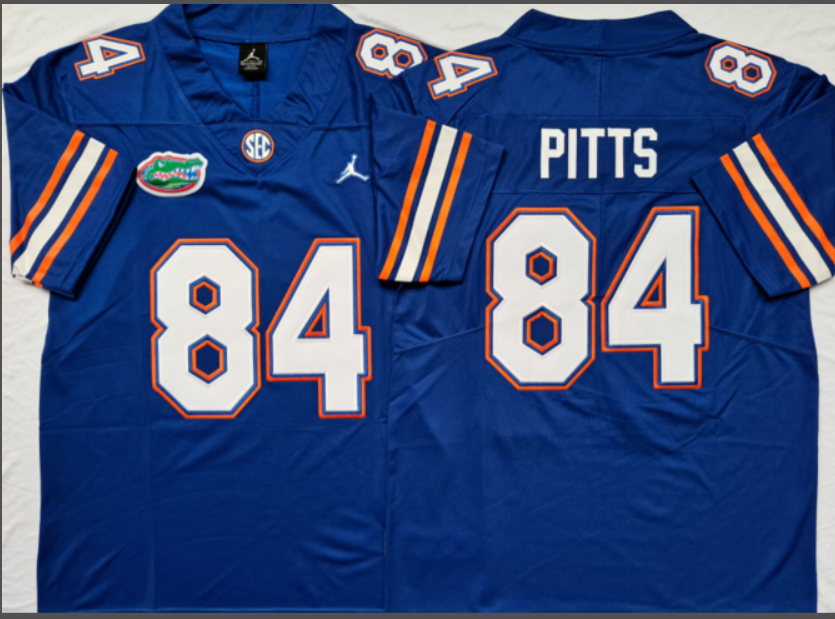 Kyle Pitts NCAA Ole Miss Rebels Jordan Band Vapor Limited Jersey