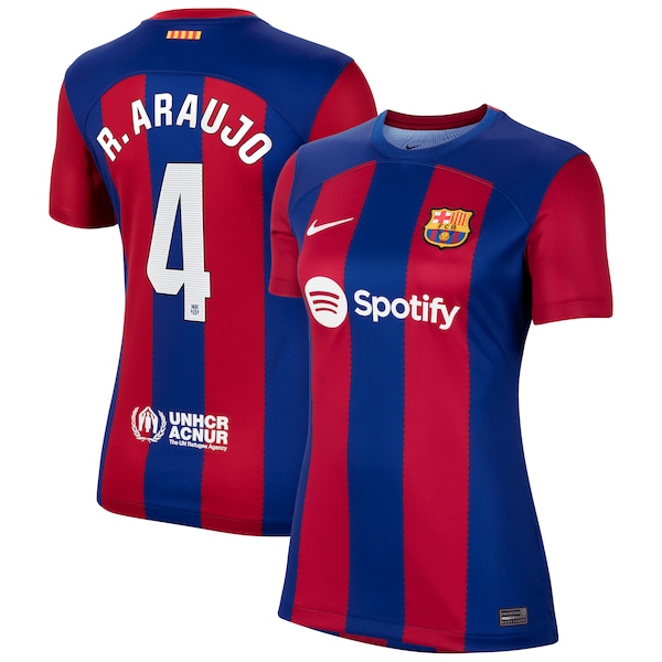 Ronald Araujo Barcelona Nike Women's 2023/24 Home Replica Jersey - Royal