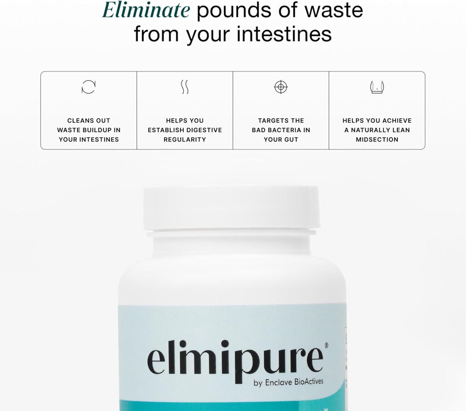 Gut Cleanse & Restore Supplement: Natural & Effective Detox Cleanse Capsules| Fortify Your Microbiome| Effortless Morning Stools| Restore Your Gut from the Inside Out
