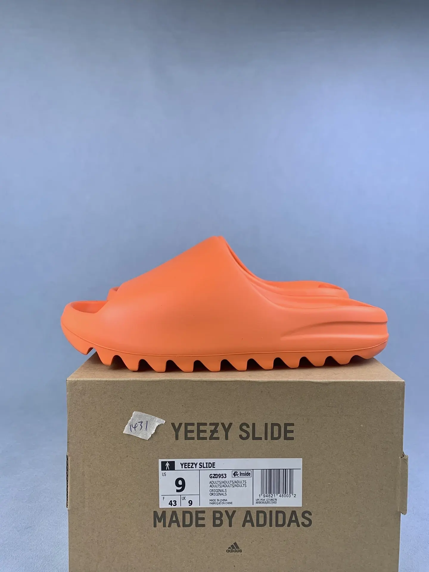 adidas Yeezy Slide Enflame Orange Shoes product photo from LabelPicks
