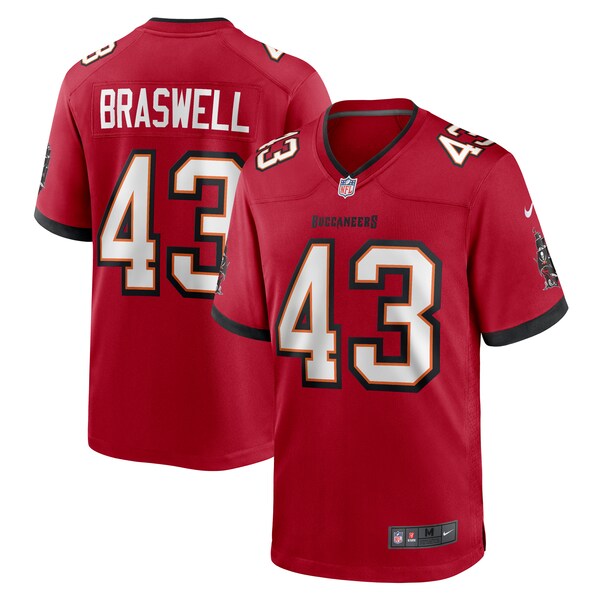 Chris Braswell Tampa Bay Buccaneers Nike  Game Jersey -  Red