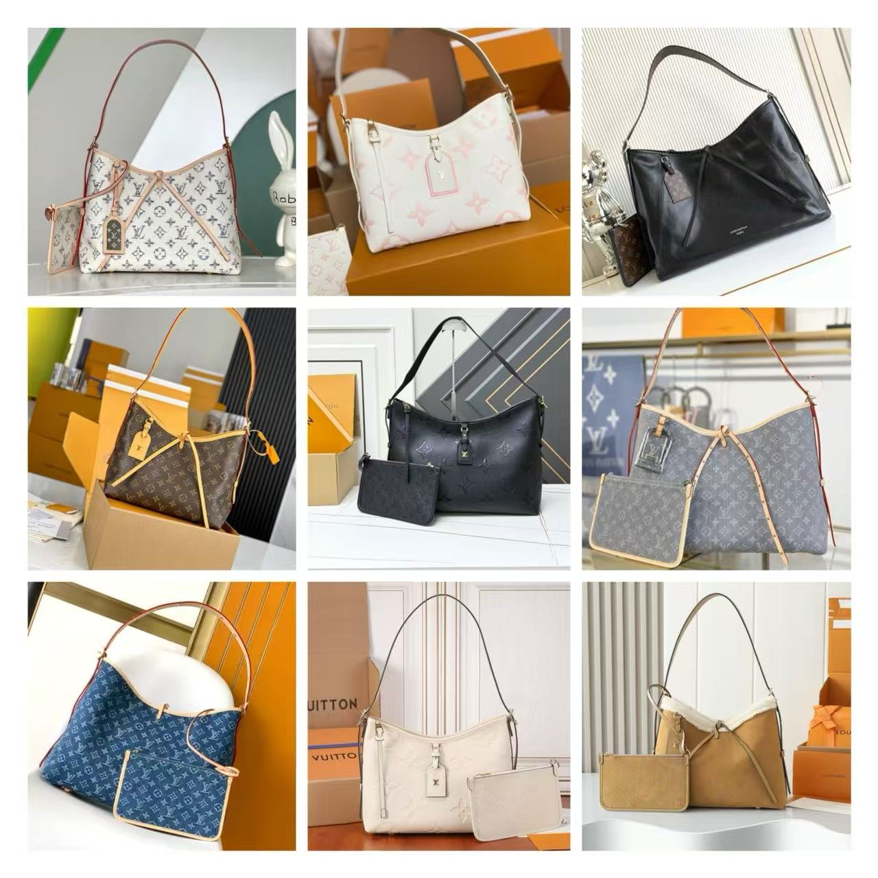 Louis Vuitton Carryall / Available in various sizes, colors, and styles