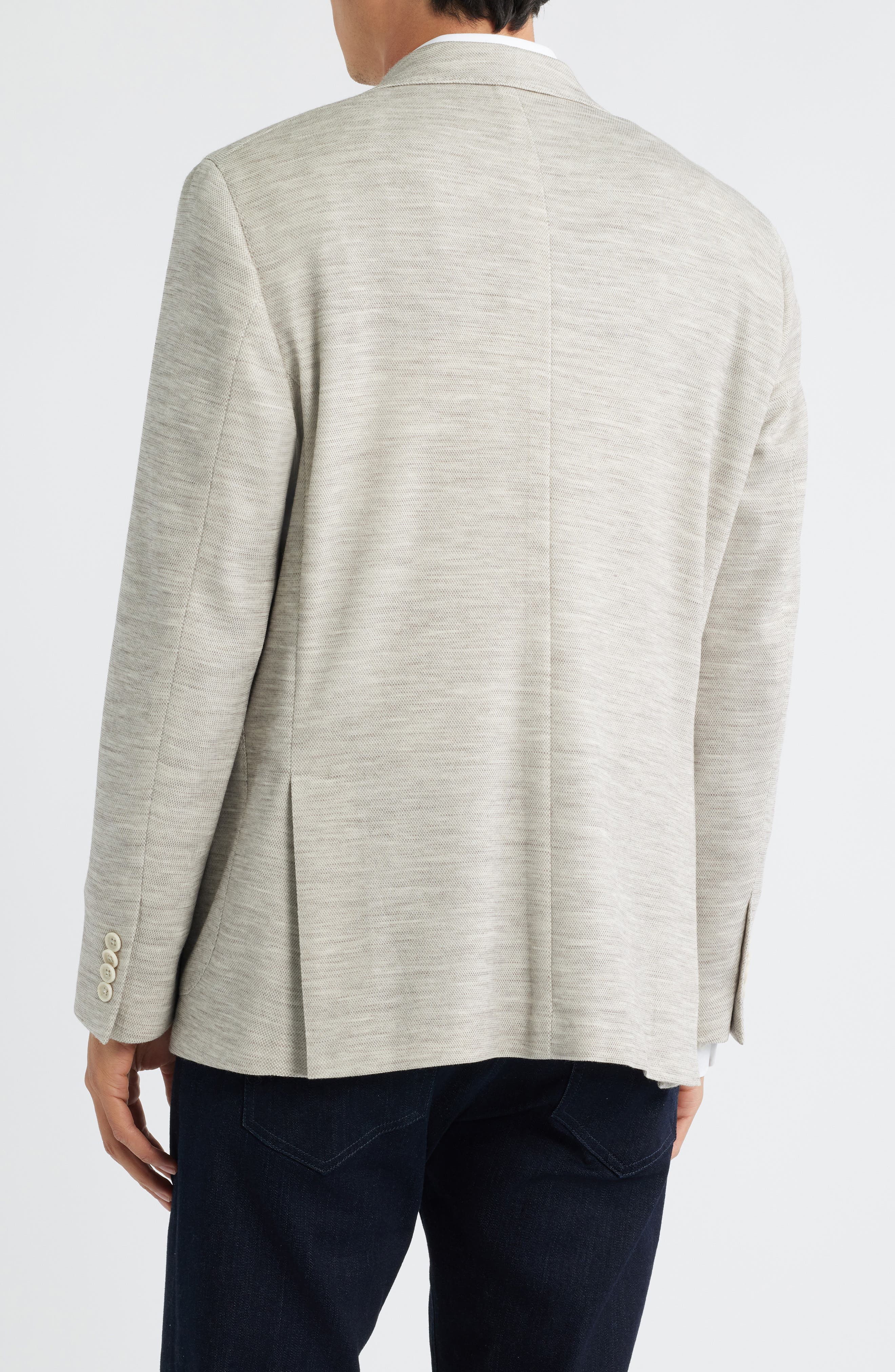 Jack Victor Hartford Knit Wool Mélange Sport Coat