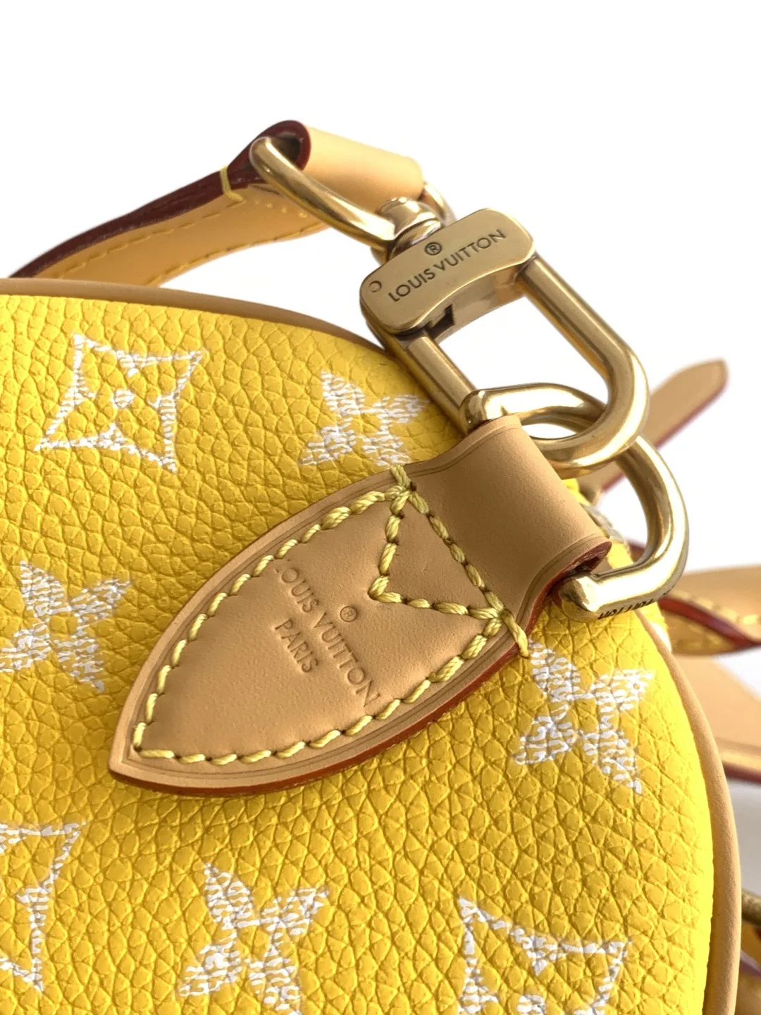 Louis Vuitton Speedy Yellow Calfskin Top Handle Bag product photo from LabelPicks