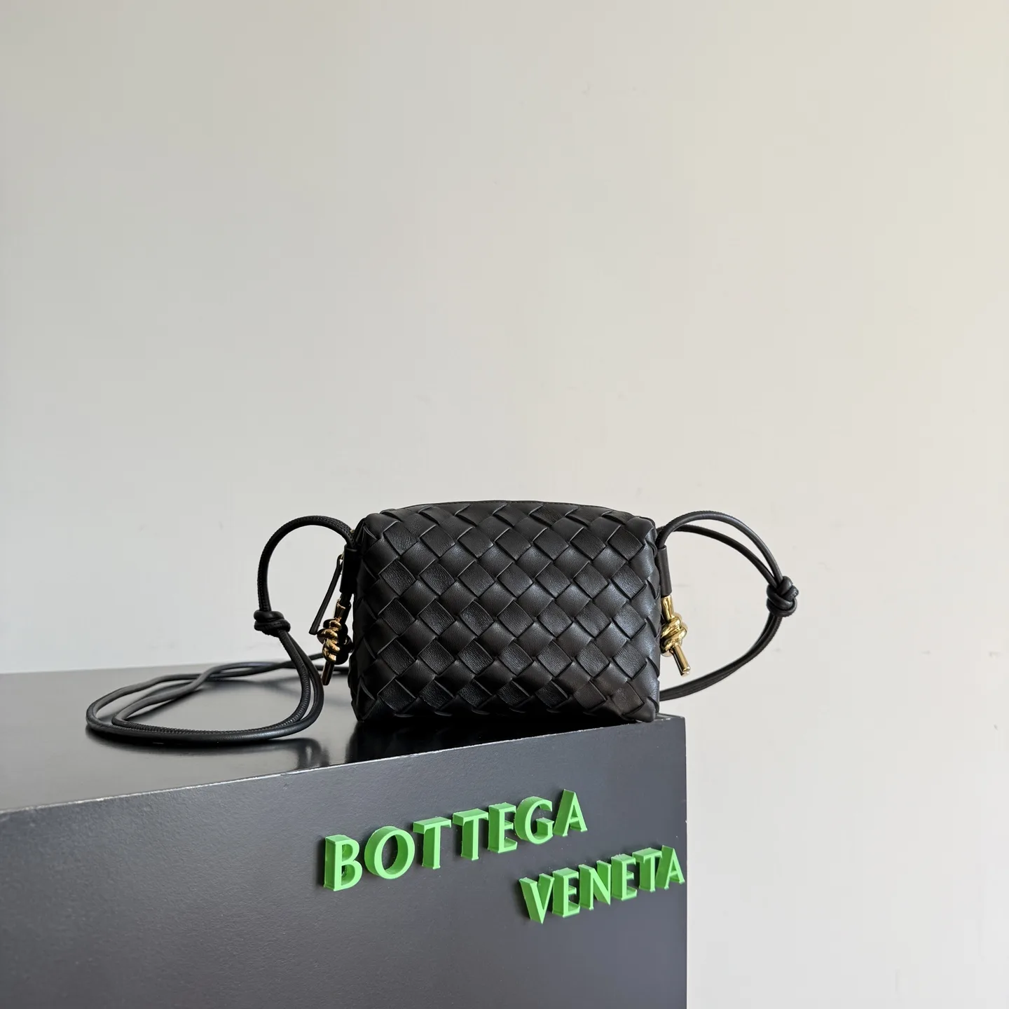 Bottega Veneta Intrecciato Woven Leather Shoulder Bag product photo from LabelPicks