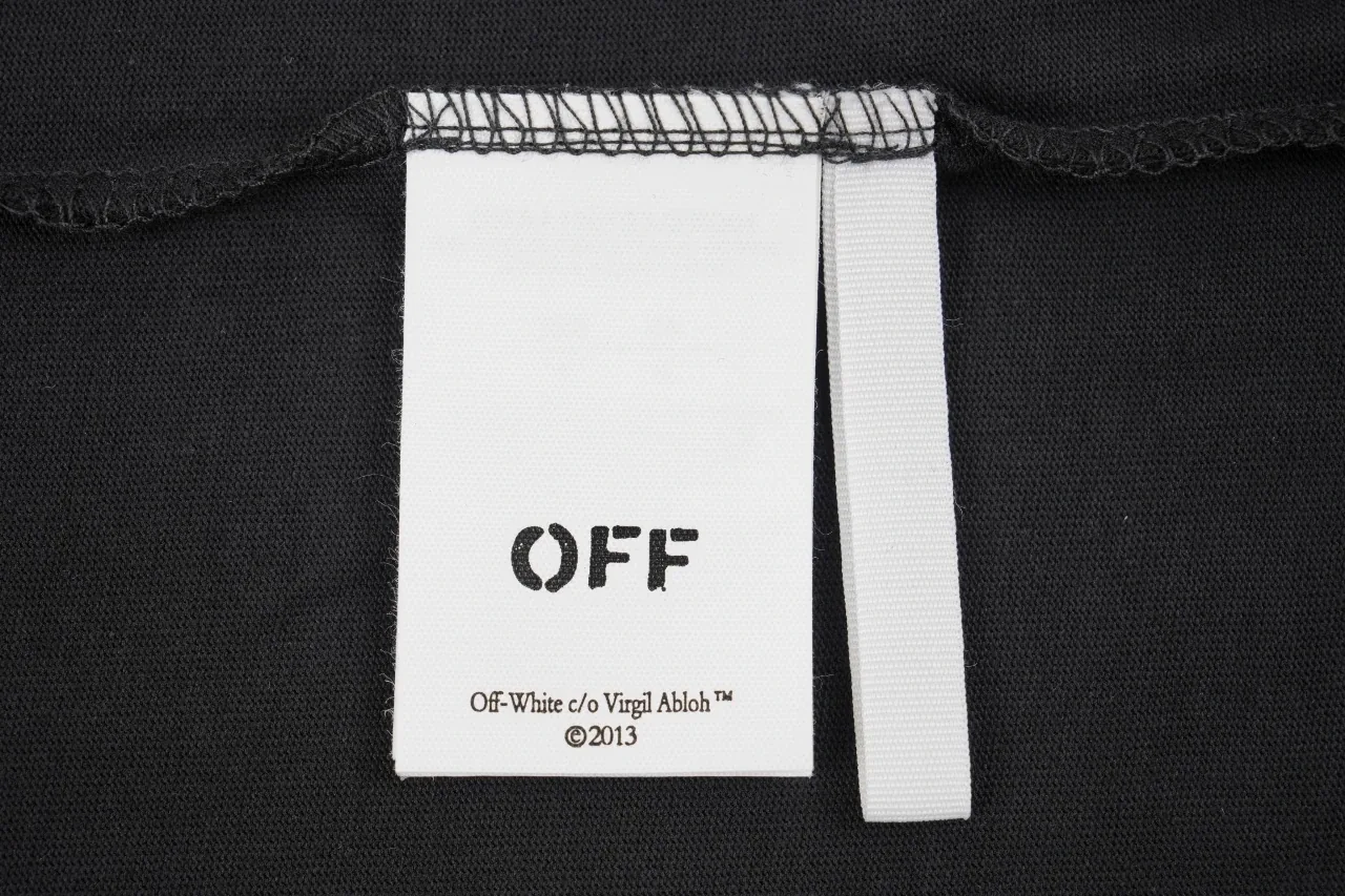 Off-White Black Eye Letter Logo T-Shirt product photo from LabelPicks