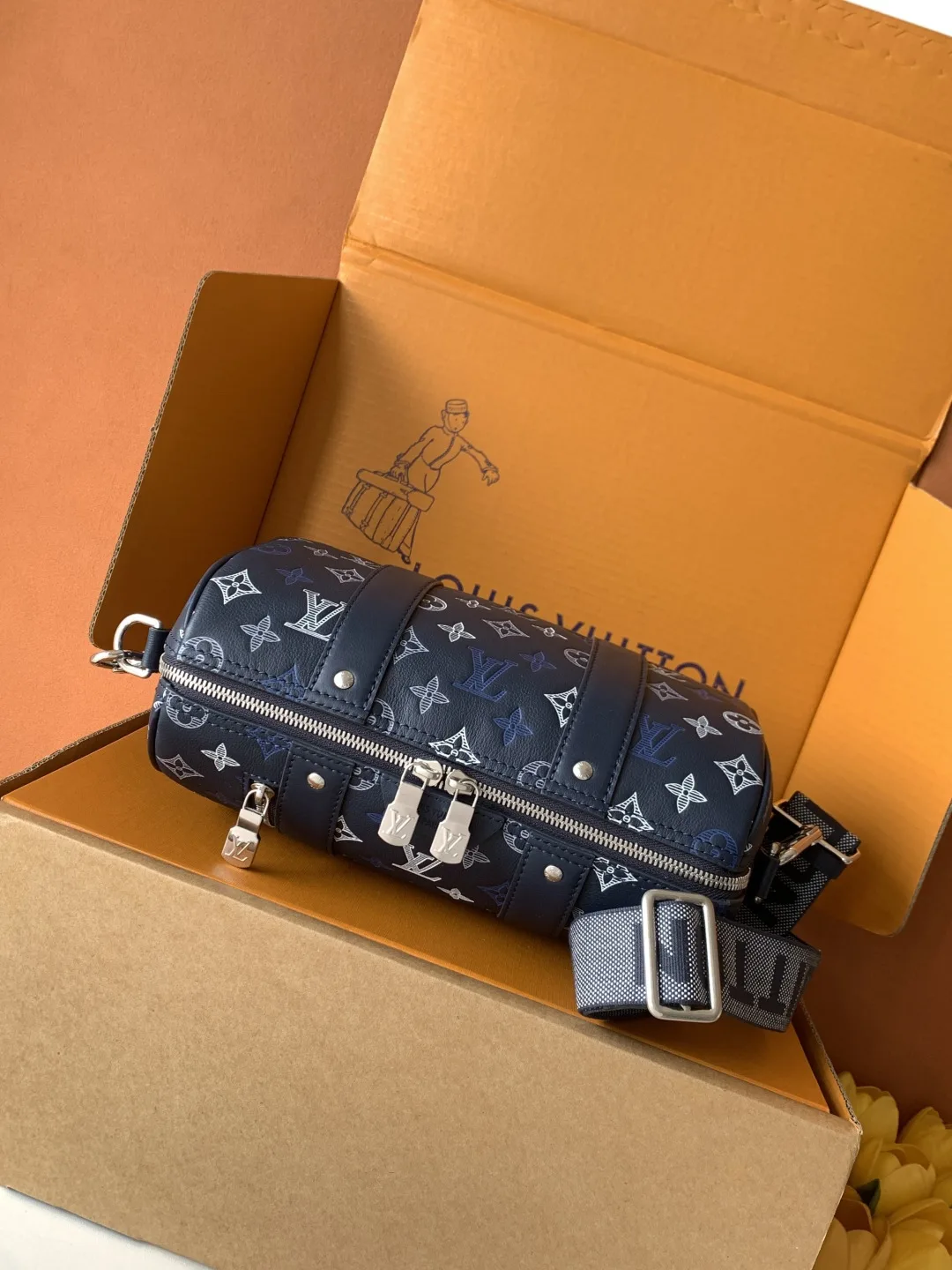 Louis Vuitton Calfskin Keepall Crossbody Bag product photo from LabelPicks