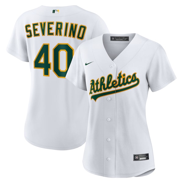 Luis Severino Athletics Nike Women's Home Replica Jersey - White
