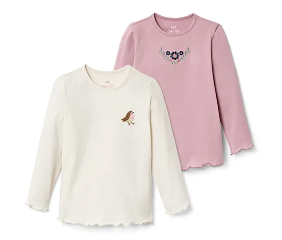 2 Langarmshirts