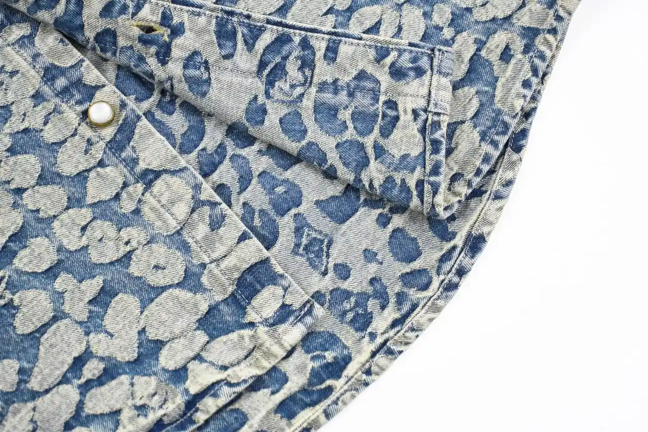 Louis Vuitton Light Pixel Leopard Monogram Denim Jacket product photo from LabelPicks