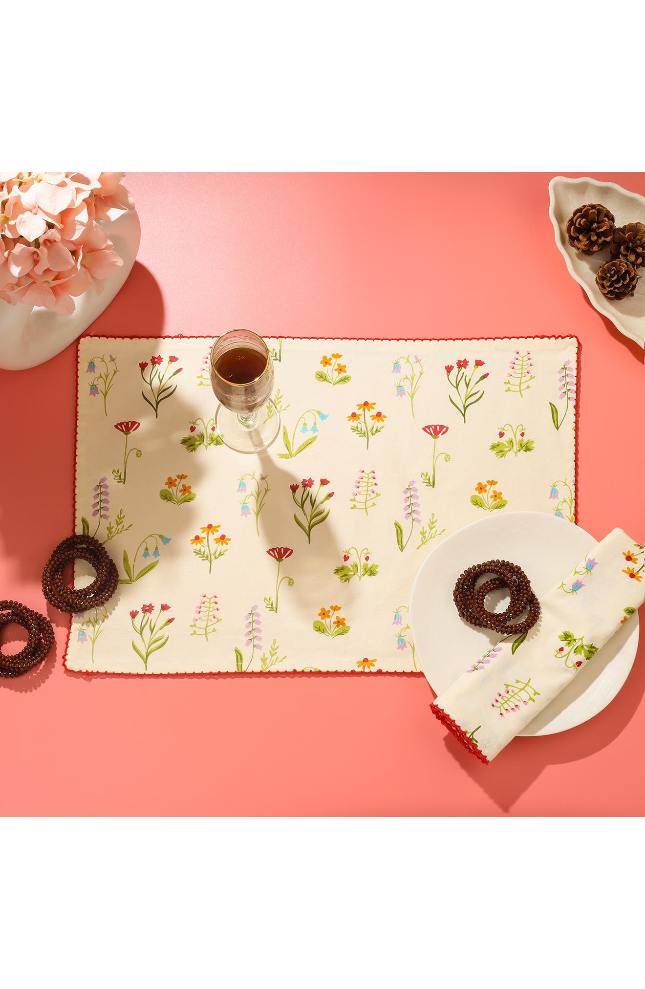 Tiramisu Set of 4 Cotton Placemats