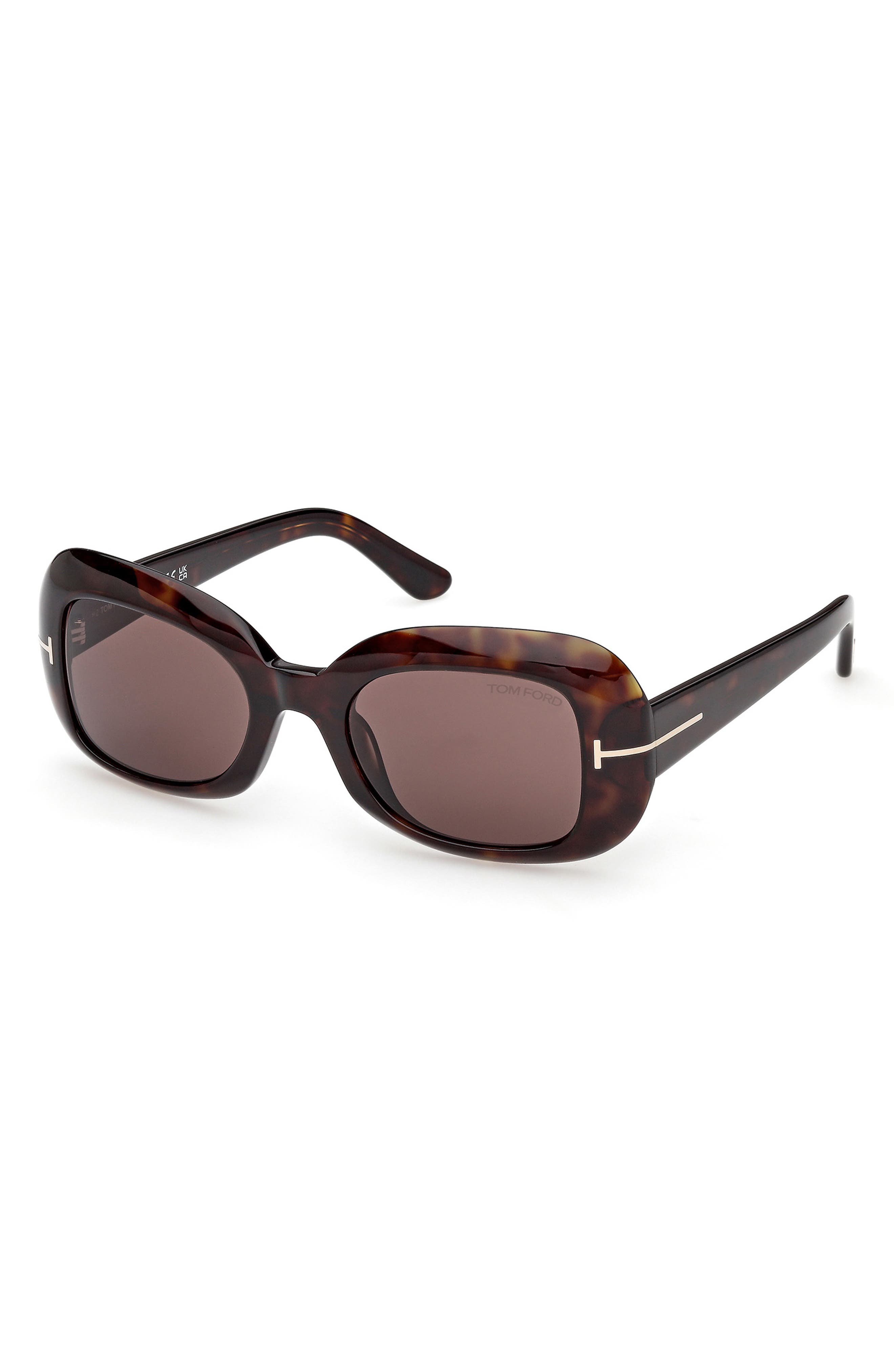 TOM FORD 51mm Rectangle Sunglasses