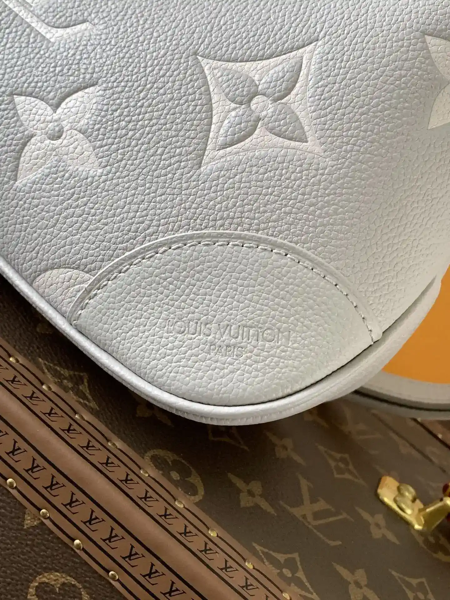 Louis Vuitton Black Grained Leather Hobo Bag product photo from LabelPicks