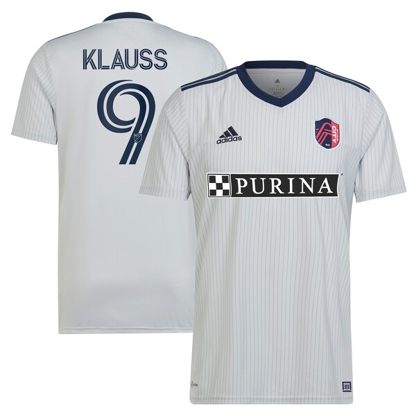 João Klauss St. Louis City SC adidas 2024 The Spirit Kit Replica Jersey - Gray