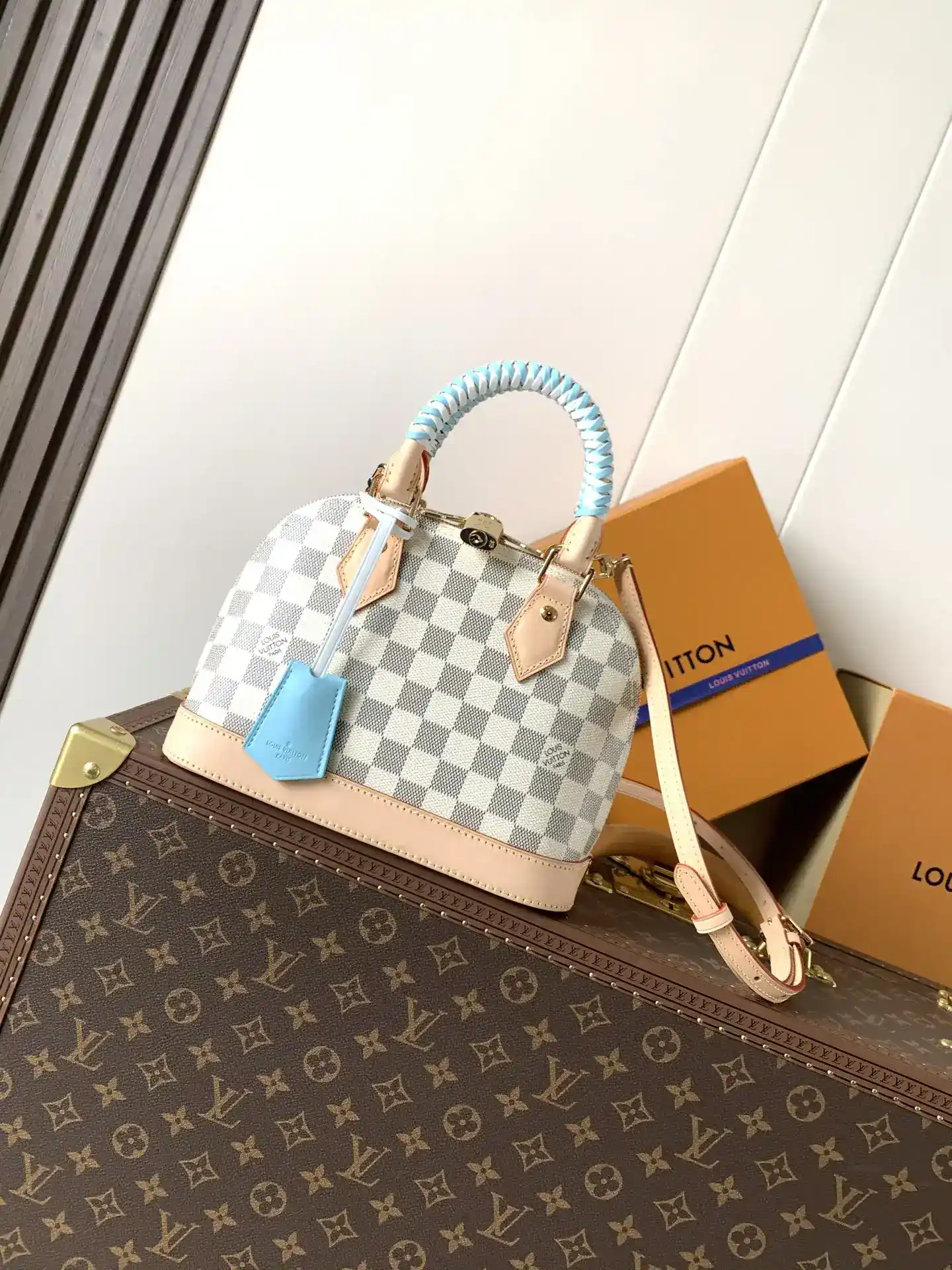 Louis Vuitton Brown Alma Monogram Canvas Top Handle Bag product photo from LabelPicks