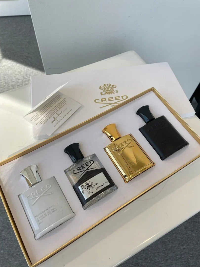 Creed Aventus & Icons Discovery Set – 4 x Men's Perfume Gift Set