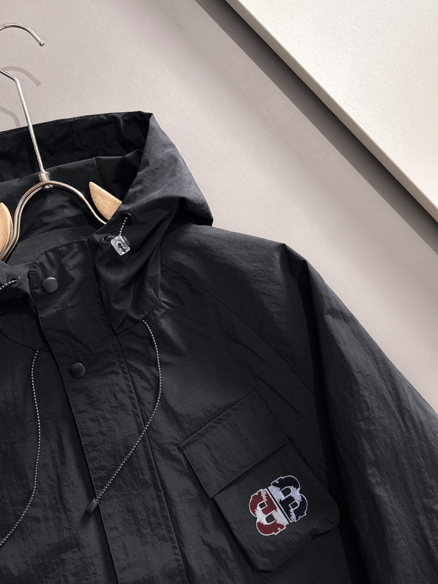 1212 New hooded zipper star jacket