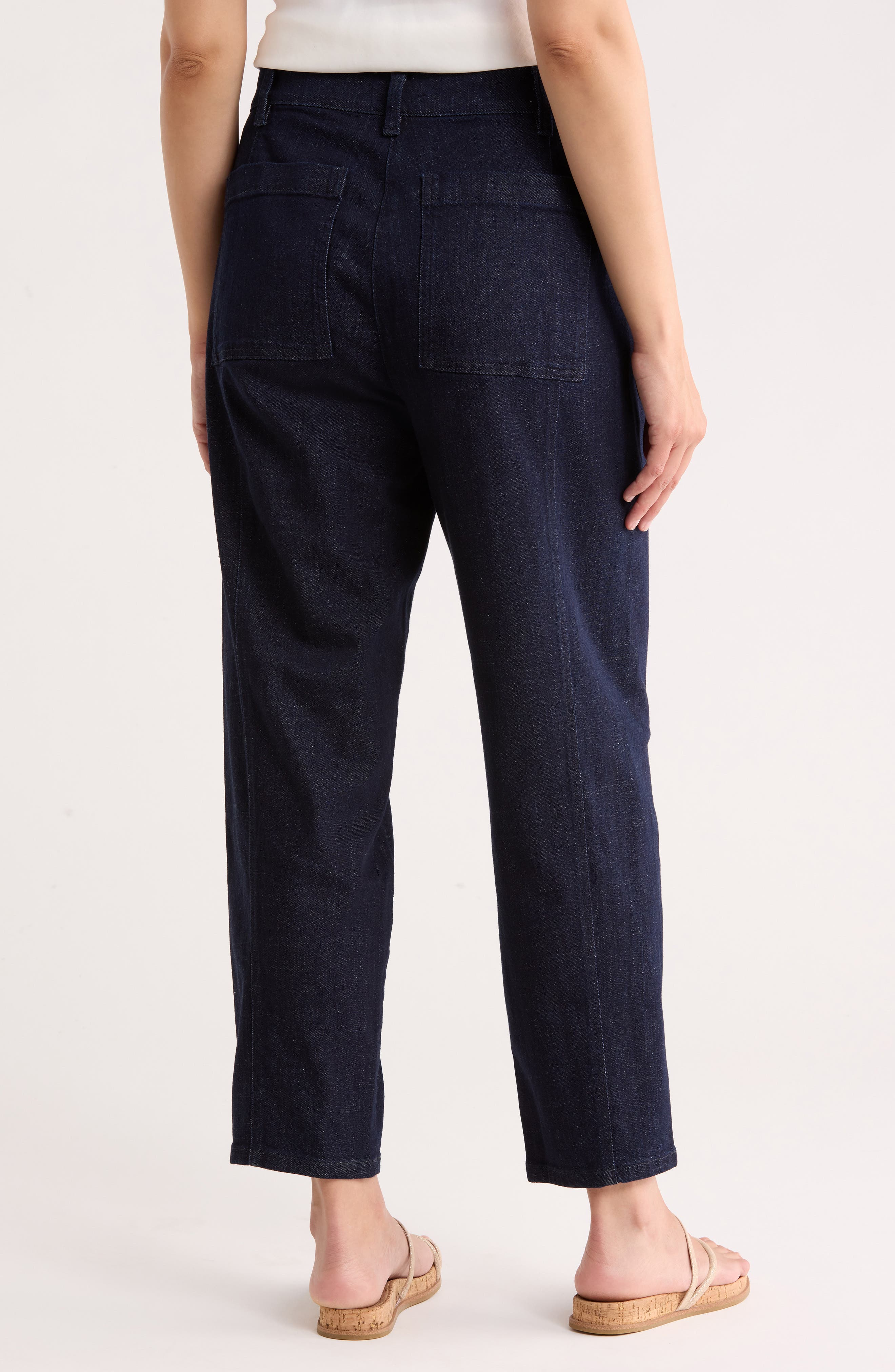 Eileen Fisher Ankle Lantern Leg Jeans